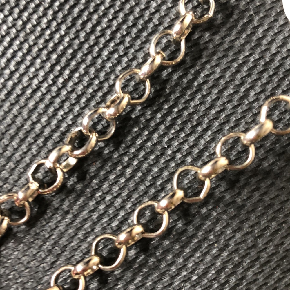 Vintage Necklace- Beads/Mother of Pearl/Faux/Silver Unique Chain - Picture 13 of 17